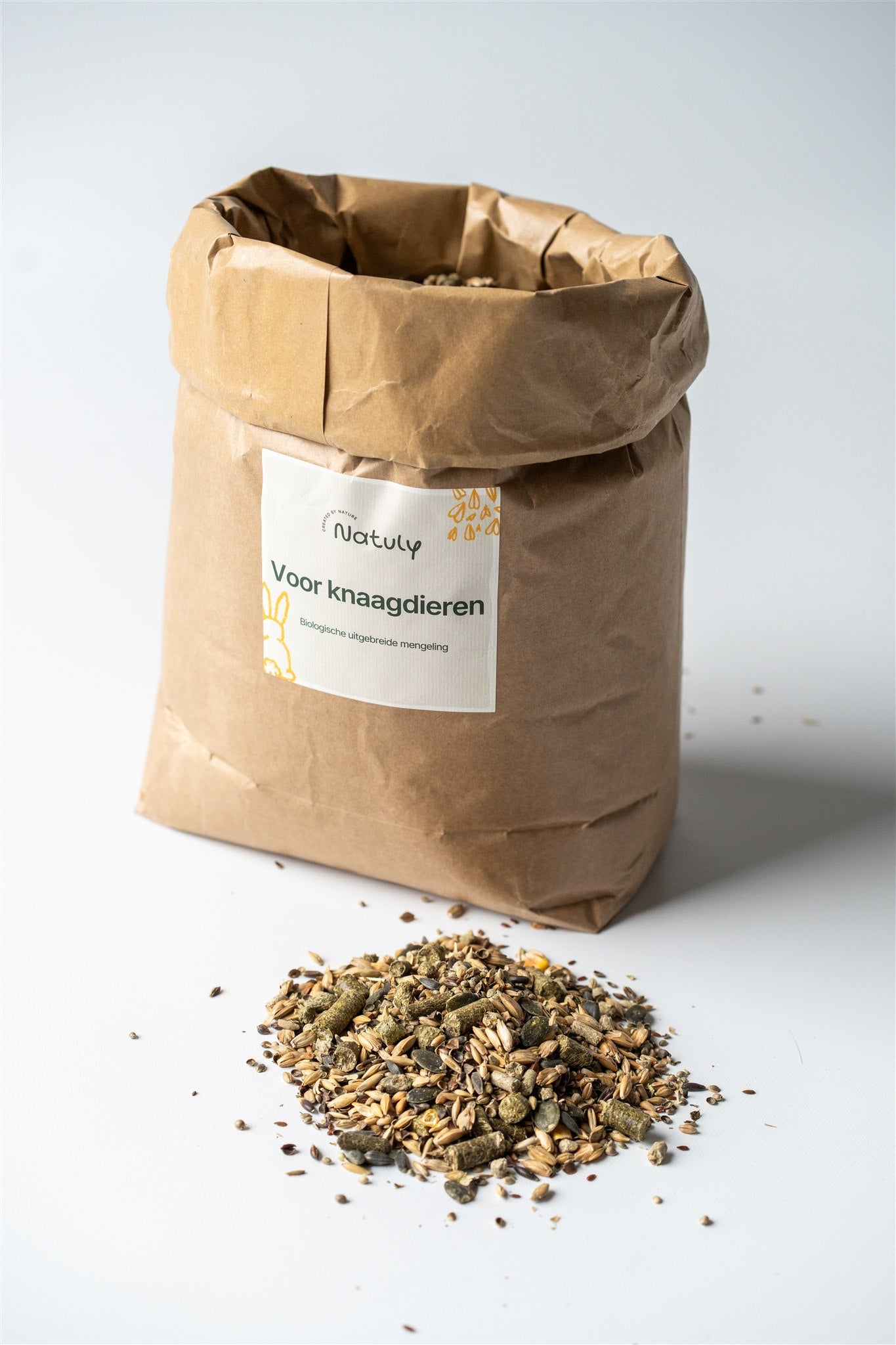 Voer voor knaagdieren open zak
