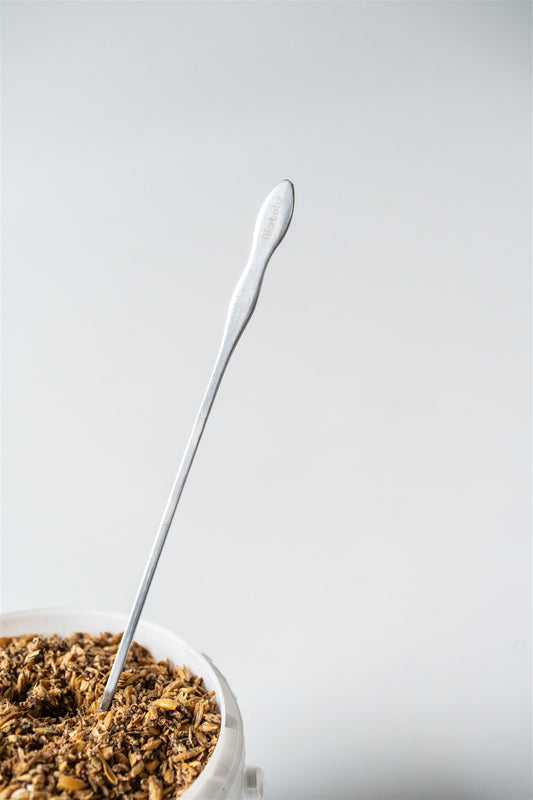 Bokashi lepel in pot