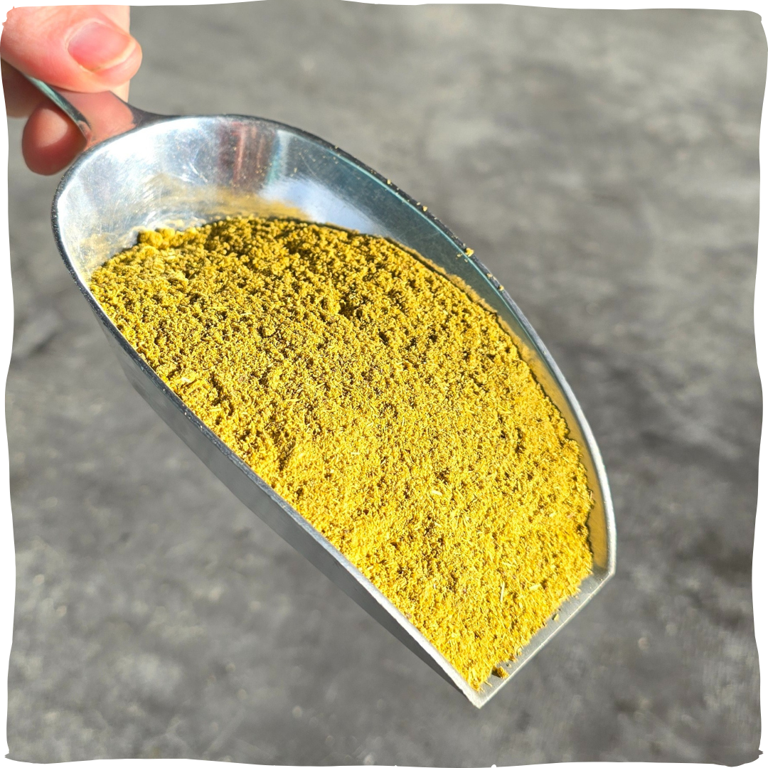 Duindoornpoeder detail