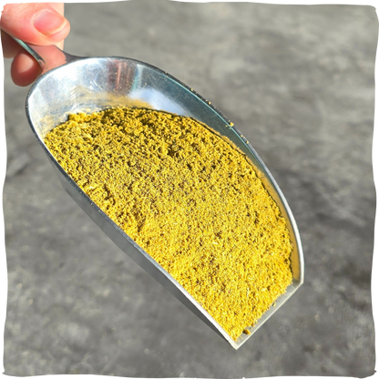 Duindoornpoeder detail