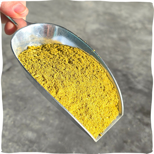 Duindoornpoeder detail