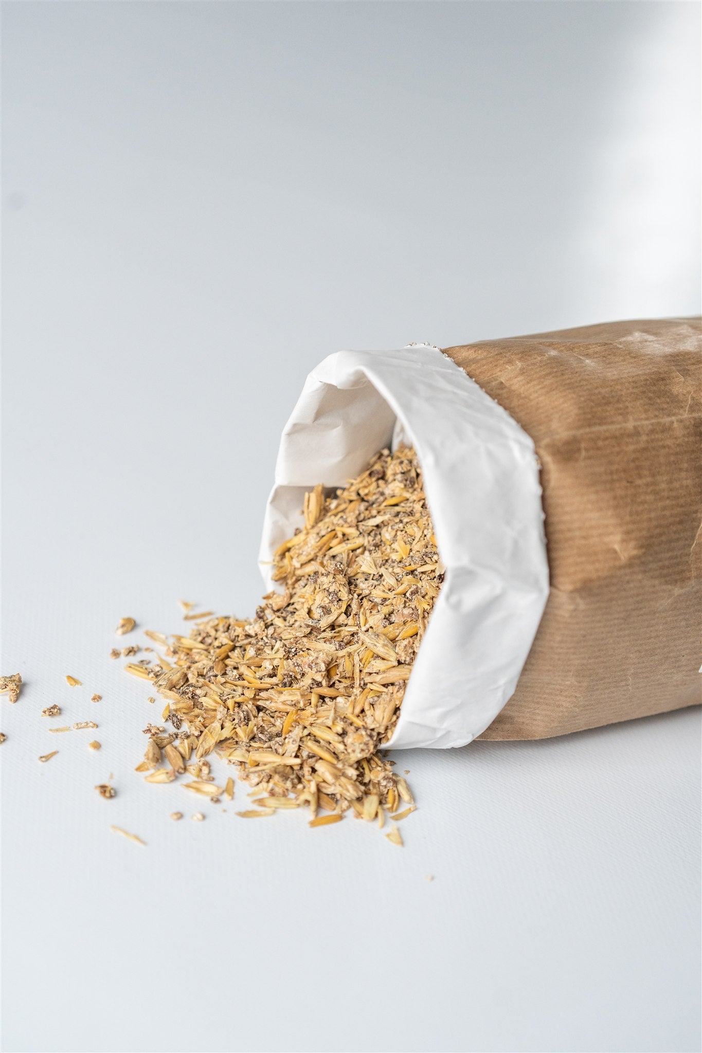 Bokashi gedroogd open verpakking